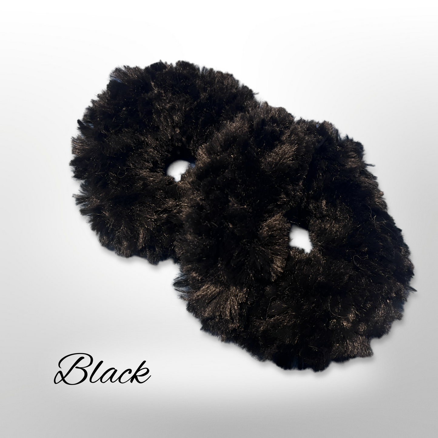 Faux Fur Scrunchies (Large)